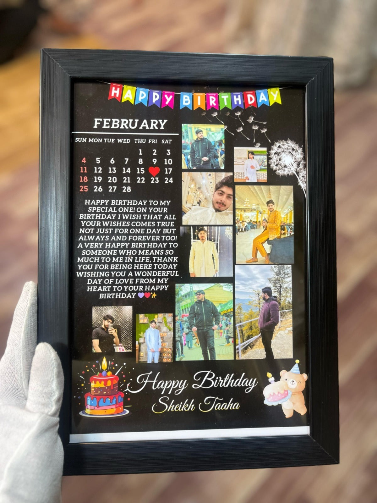 Premium Wooden Photo Frame