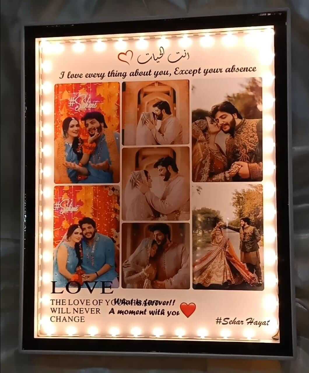 Birthday Gift LED Photo Frame